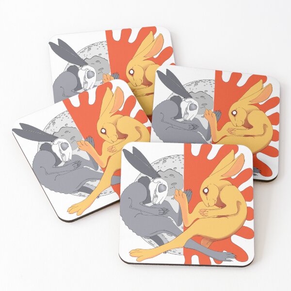 Item preview, Frith and Black Rabbit of Inle Watership Down Dichotomy design designed and sold by rayisbun.