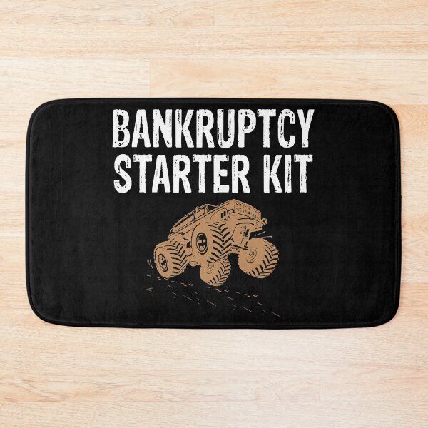 Item preview, Bankruptcy Starter Kit Lifted Monster Trucks Mudding Offroad designed and sold by shoutoutshirtco.