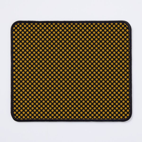 Item preview, Black and Pirate Gold Polka Dots designed and sold by SaraValor.