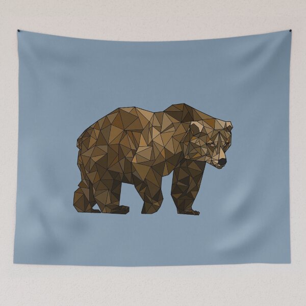 Item preview, Geometric Bear designed and sold by laurenpanda12.