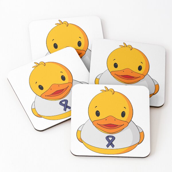 Item preview, Colon Cancer Awareness Rubber Duck designed and sold by Alisha Ober Designs.