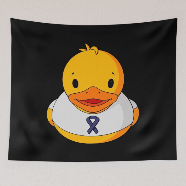Item preview, Colon Cancer Awareness Rubber Duck designed and sold by Alisha Ober Designs.