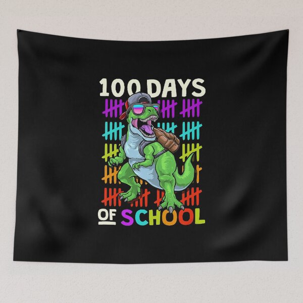 Item preview, 100 Days of School Funny Dinosaur designed and sold by RobertJason.