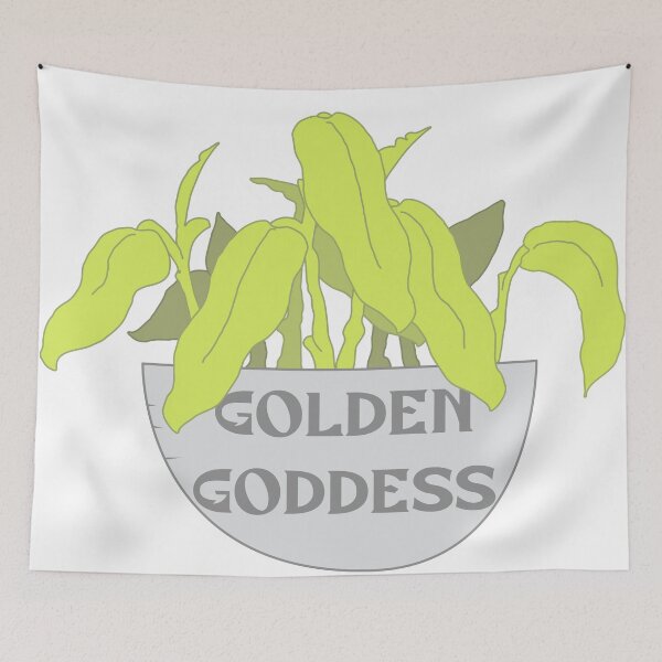 Item preview, Golden Goddess Philodendron House Plant designed and sold by Punderstandable.