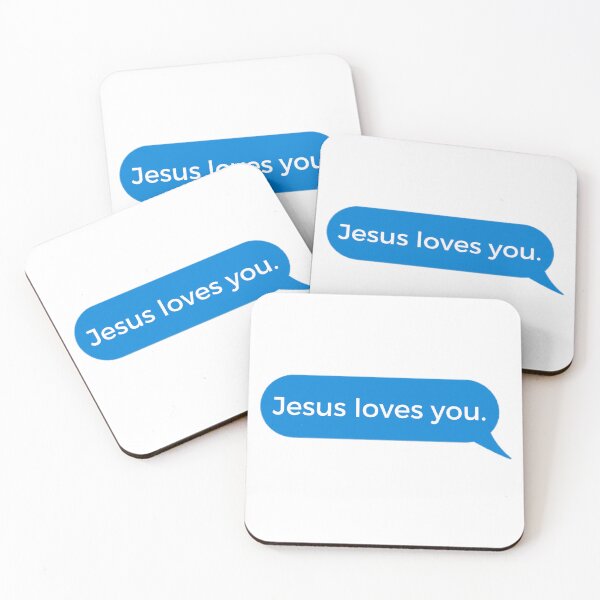 Item preview, Jesus loves you. designed and sold by TheMuffinKing.