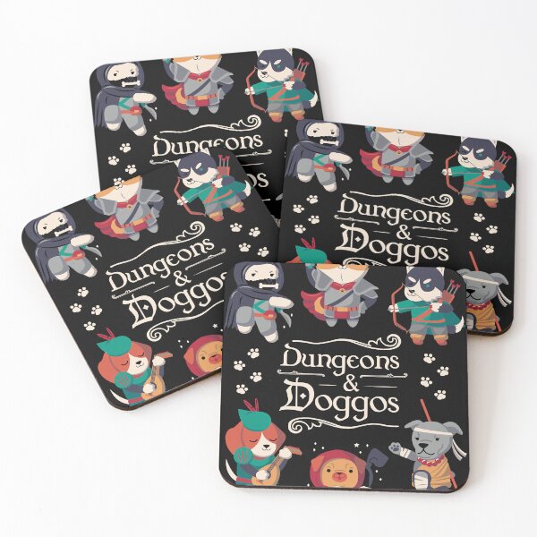 Item preview, Dungeons Doggos Classic designed and sold by jenniferbyrr.
