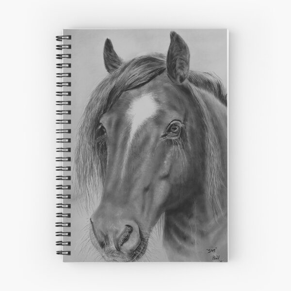 Item preview, “Sam” - Horse Portrait designed and sold by RmvPortraitsArt.