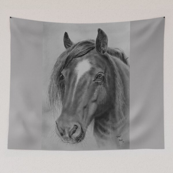 Item preview, “Sam” - Horse Portrait designed and sold by RmvPortraitsArt.