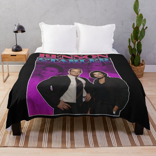 Item preview, Olivia Benson & Elliot Stabler 90s Inspired Vintage Homage Custom Classic T-Shirt.png designed and sold by Joyceundel.