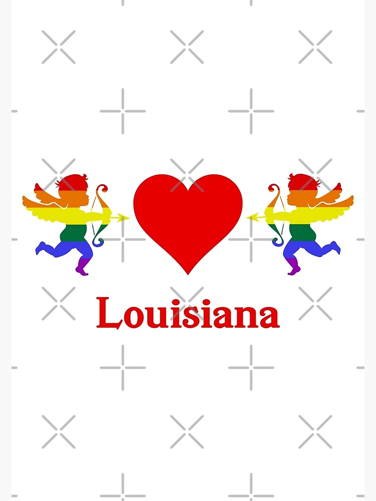 "Louisiana LGBT Pride" Poster for Sale by Magartes Redbubble