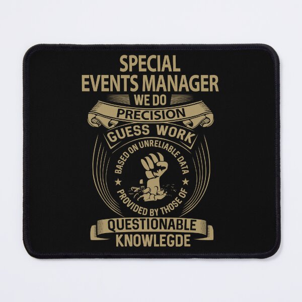 Item preview, Special Events Manager T Shirt - We Do Precision Job Gift Item Tee designed and sold by natalinedk.