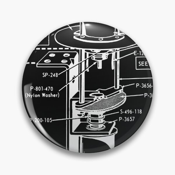 Item preview, Pinball Bumper Schematic Classic T-Shirt.png designed and sold by Joyceundel.