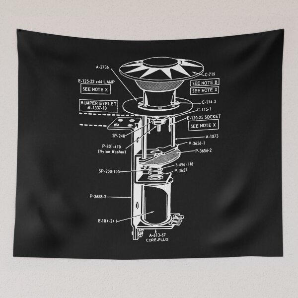 Item preview, Pinball Bumper Schematic Classic T-Shirt.png designed and sold by Joyceundel.