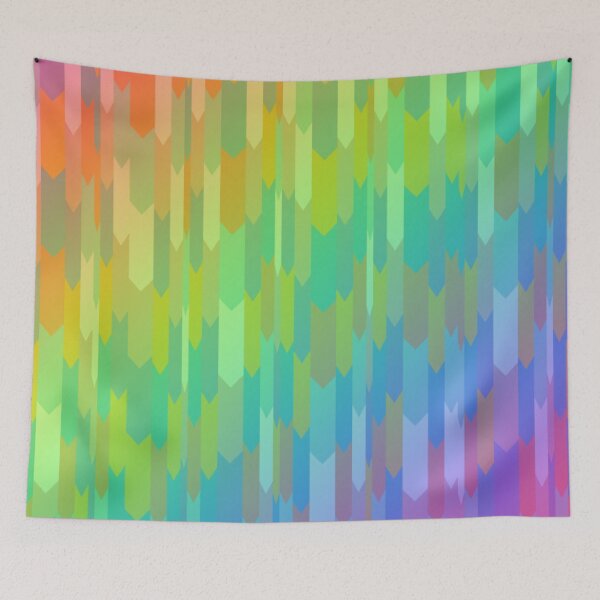 Item preview, Rainbow Arrows Pattern designed and sold by Sus-Snail-Co.