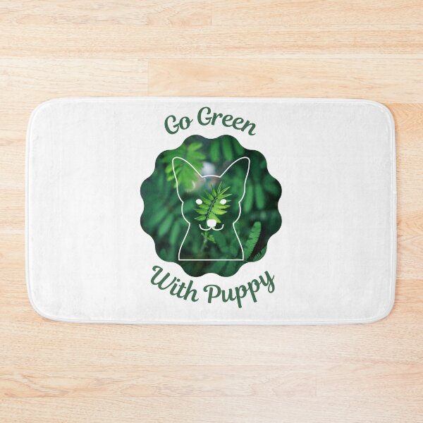 Item preview, Go Green With Puppy designed and sold by kucingmaikan.