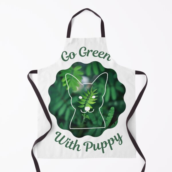 Item preview, Go Green With Puppy designed and sold by kucingmaikan.