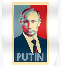 Vladimir Vladimirovich Putin - President of Russia Poster