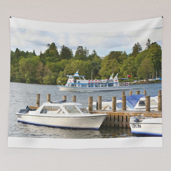 Item preview, Boating on Lake Windermere, Lakes District, Cumbria, England designed and sold by FranWest.
