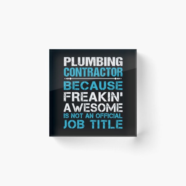 Item preview, Plumbing Contractor T Shirt - Freaking Awesome Job Gift Item Tee designed and sold by oetate4774.