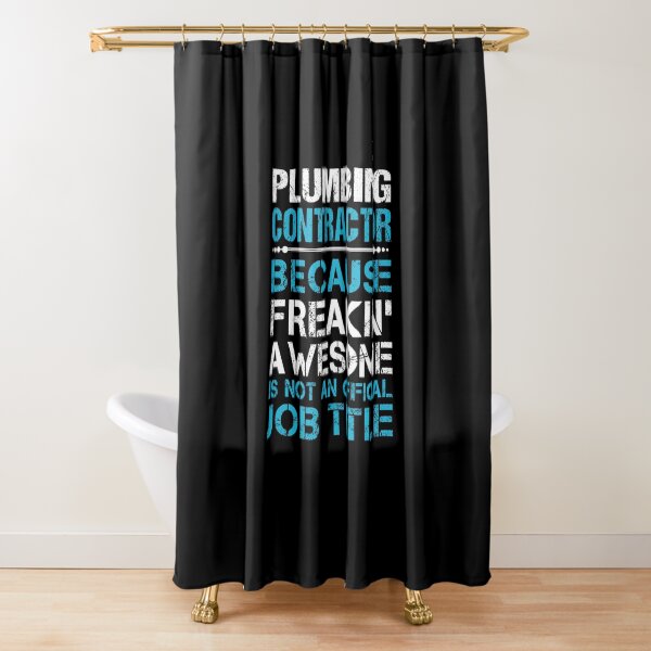 Item preview, Plumbing Contractor T Shirt - Freaking Awesome Job Gift Item Tee designed and sold by oetate4774.