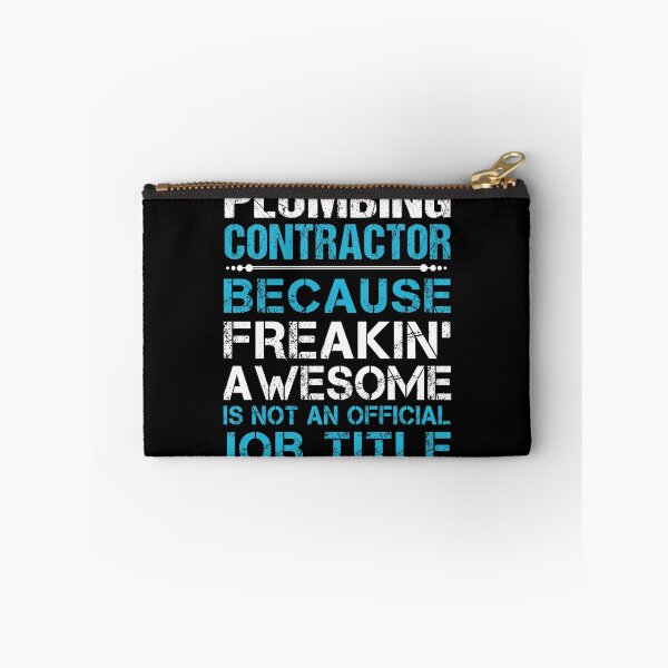 Item preview, Plumbing Contractor T Shirt - Freaking Awesome Job Gift Item Tee designed and sold by oetate4774.