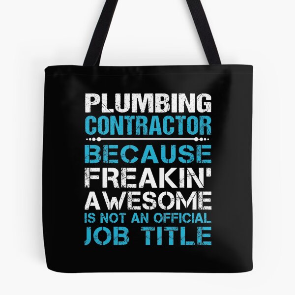 Item preview, Plumbing Contractor T Shirt - Freaking Awesome Job Gift Item Tee designed and sold by oetate4774.