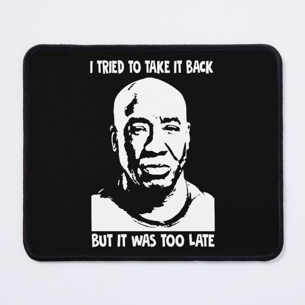 Item preview, Graphic John Coffey character i tried to take it back poster designed and sold by MaCunha1805.