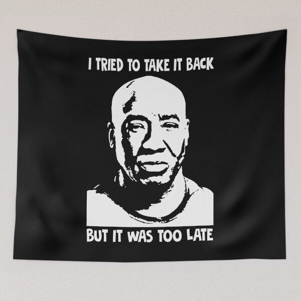 Item preview, Graphic John Coffey character i tried to take it back poster designed and sold by MaCunha1805.