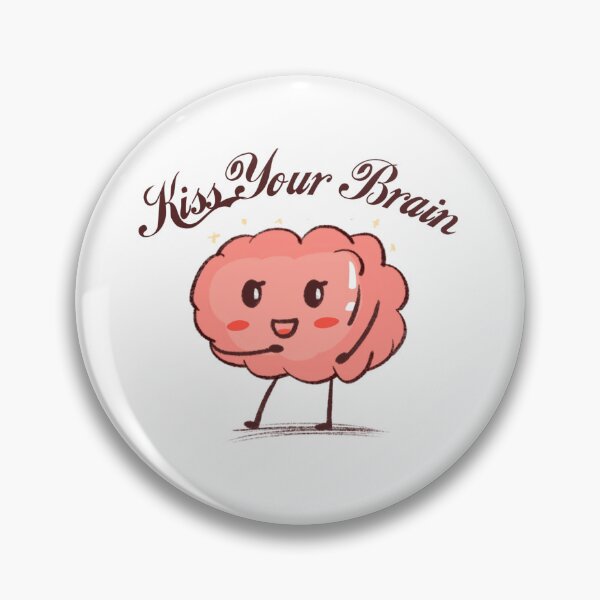 Item preview, Kiss Your Brain Funny Saying Gift For Teachers designed and sold by Tema EL.