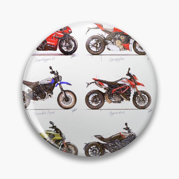 Item preview, Watercolor Italian Motorcycle Models - original watercolor by Vart. designed and sold by vartstudio.