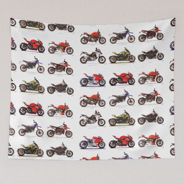 Item preview, Watercolor Italian Motorcycle Models - original watercolor by Vart. designed and sold by vartstudio.