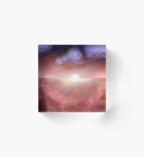 Enchanting landscape Acrylic Block