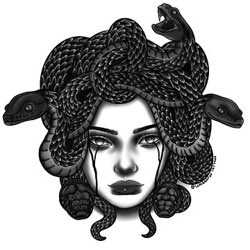 The terrifying face of Medusa  Medusa artwork Medusa art Medusa tattoo
