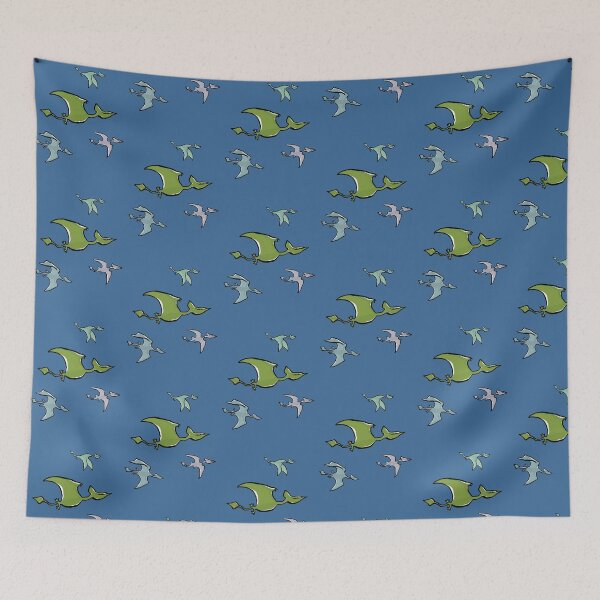 Item preview, a flock of pterosaurs designed and sold by greendeer.