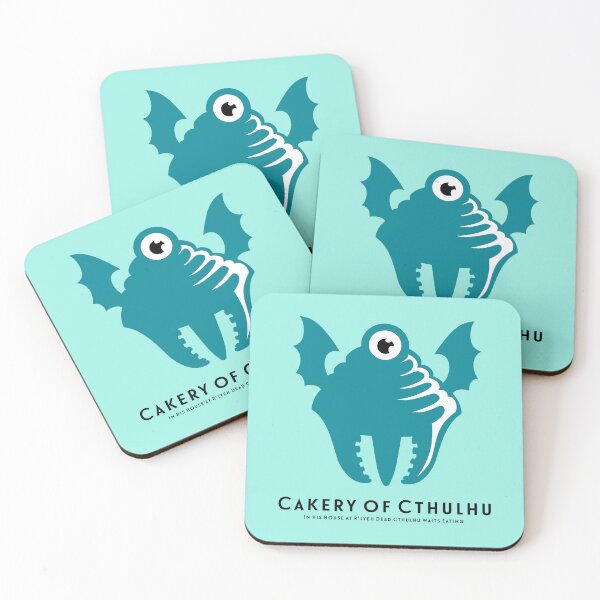 Item preview, Cakery of Cthulhu - Teal on Mint designed and sold by AliceQuinn.