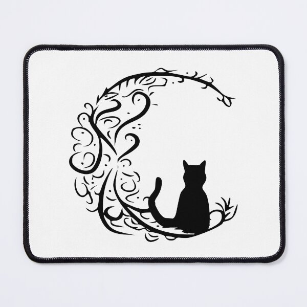 Item preview, Filigree Doodle  Moon Cat designed and sold by Ashlison.