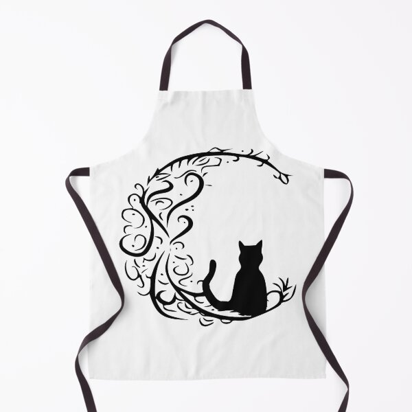 Item preview, Filigree Doodle Moon Cat designed and sold by Ashlison.