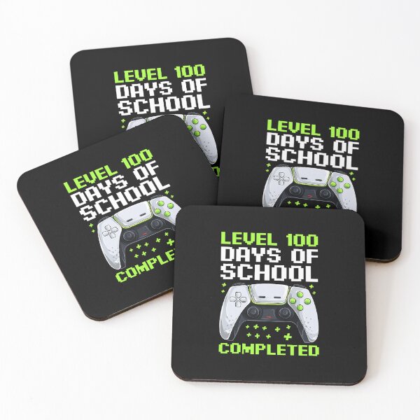 Item preview, Level 100 Days Of School Completed Gamer designed and sold by richardmatthew.