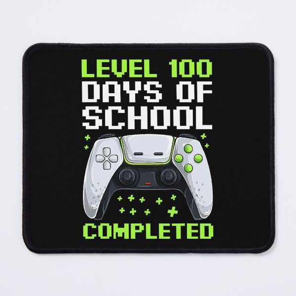 Item preview, Level 100 Days Of School Completed Gamer designed and sold by richardmatthew.