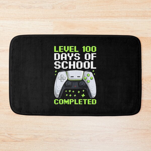 Item preview, Level 100 Days Of School Completed Gamer designed and sold by richardmatthew.
