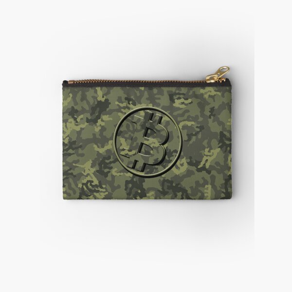 Item preview, Bitcoin Camouflage Green designed and sold by StepupDesign.