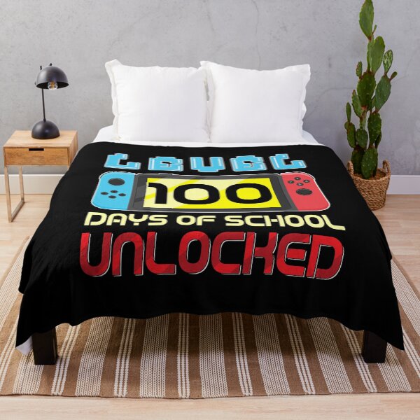 Item preview, Level 100 Days Of School Unlocked Gamer Video Games designed and sold by richardmatthew.
