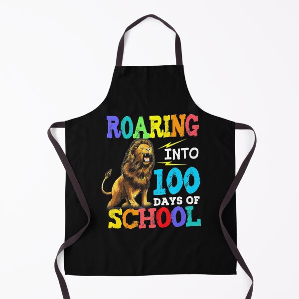 Item preview, Lion Roaring Into 100 Days Of School designed and sold by richardmatthew.