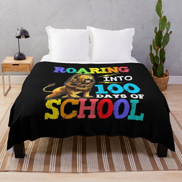 Item preview, Lion Roaring Into 100 Days Of School designed and sold by richardmatthew.