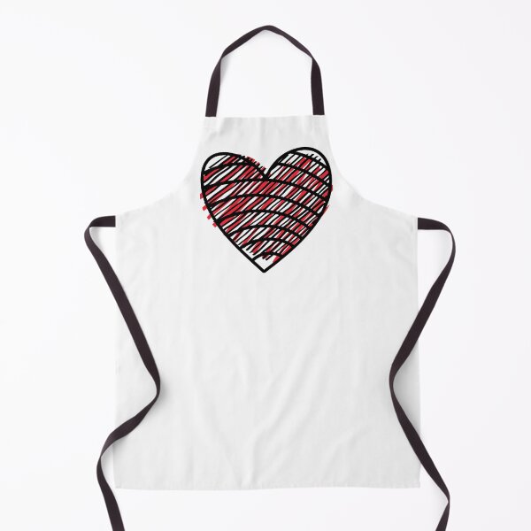 Item preview, Scribble Heart (wb) designed and sold by Amon Ferg.