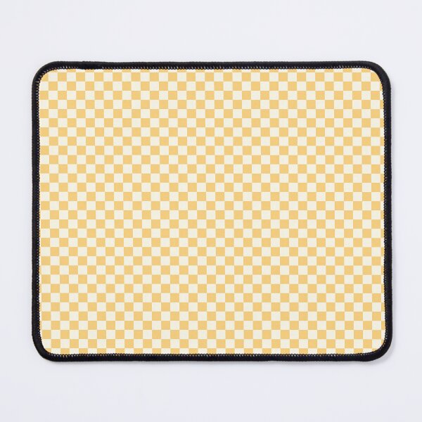 Item preview, light orange checkerboard designed and sold by thebluebarn.
