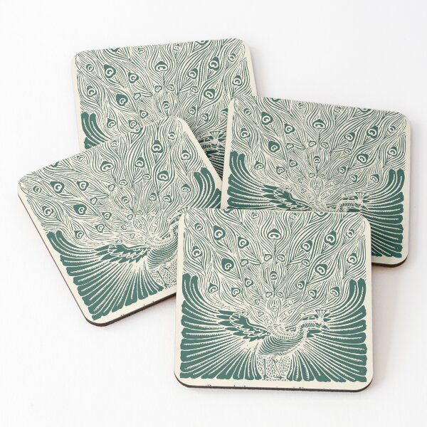 Item preview, Secession Peacock Print designed and sold by angelafor.