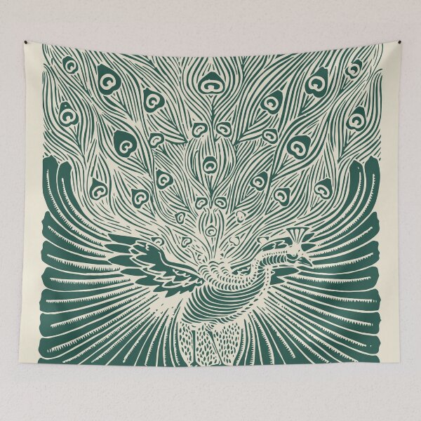 Item preview, Secession Peacock Print designed and sold by angelafor.