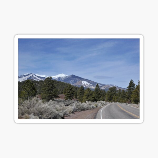 Mountains in Arizona Sticker