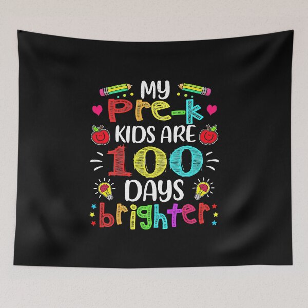 Item preview, Pre-K Teacher 100 Days Brighter 100th Day of School designed and sold by richardmatthew.